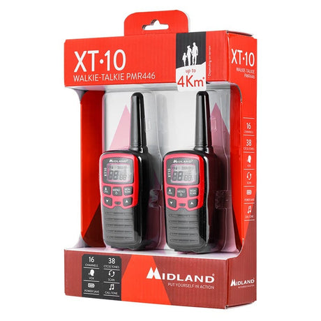 Midland Statie radio Statie Radio Midland XT10 URZ0998 | Kit 2 Bucati, PMR, Walkie Talkie