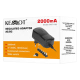 Kemot ALIMENTATOR STABILIZAT 3-12V 2000MA KEMOT