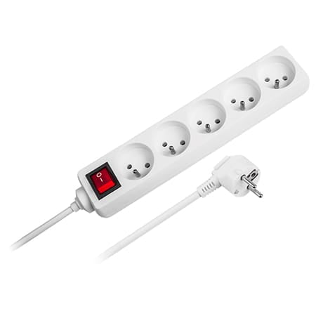 Rebel PRELUNGITOR  5 PRIZE CU INTRERUPATOR 3X1.5MM 3.0M REBEL