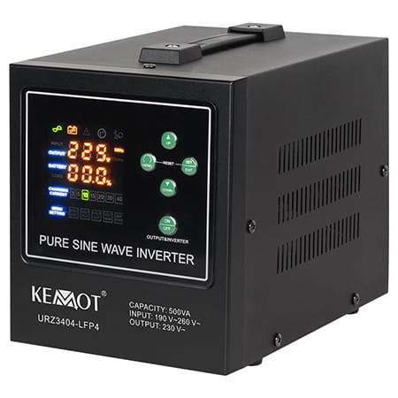 Kemot UPS centrale termice UPS Centrale Termice Kemot URZ3404-LFP4 | Sinus Pur, 500VA/300W, 12V