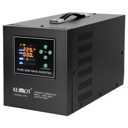 Kemot UPS centrale termice UPS Centrale Termice Kemot URZ3407-LFP4 | Sinus Pur, 2000VA, 1200W, 12V