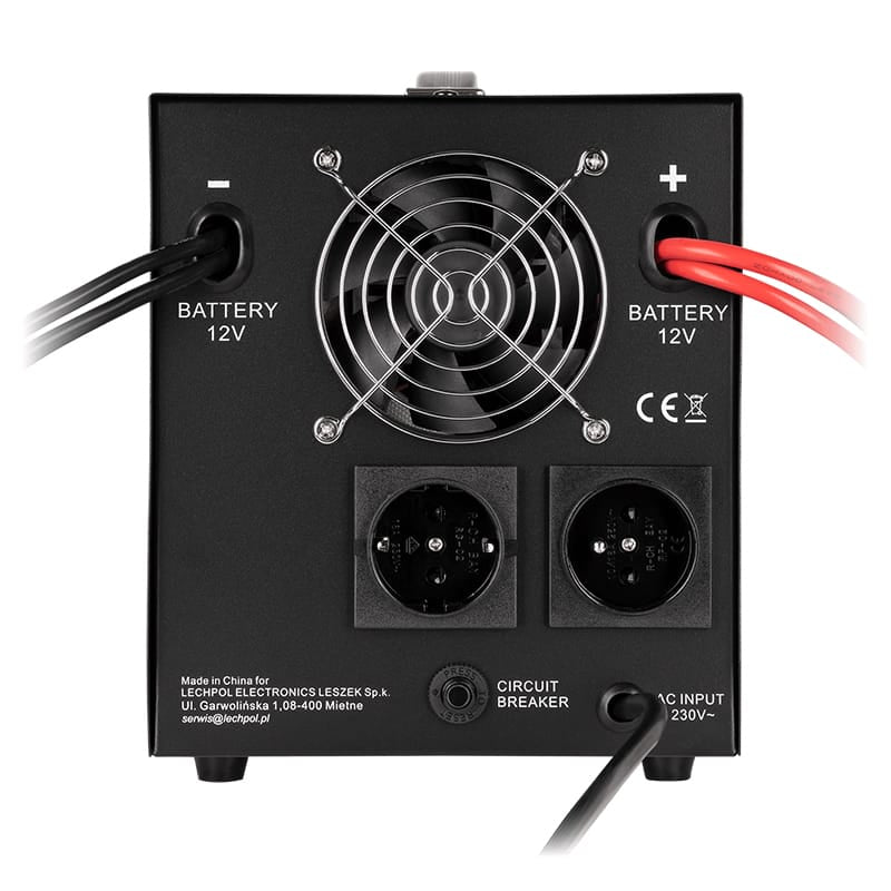 Kemot UPS centrale termice UPS Centrale Termice Kemot URZ3407-LFP4 | Sinus Pur, 2000VA, 1200W, 12V