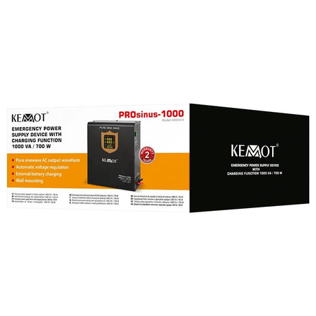 Kemot UPS centrale termice UPS Centrale Termice Kemot URZ3410 | Sinus Pur, 1000VA, 700W, 12V