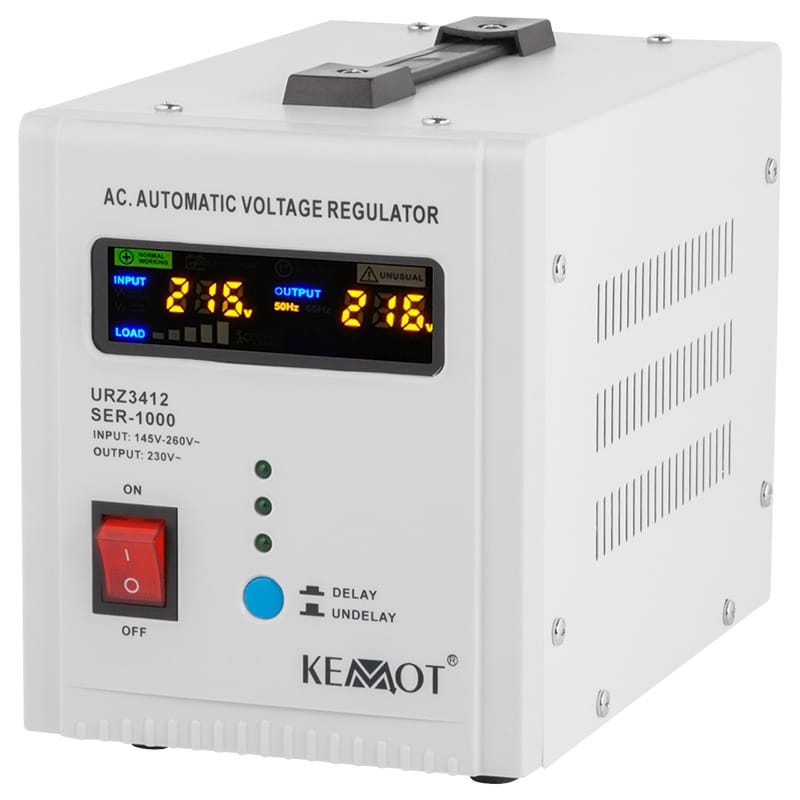 Kemot Stabilizator tensiune Stabilizator Tensiune Kemot URZ3412 | Automat, 1000VA, Protectie Supratensiune