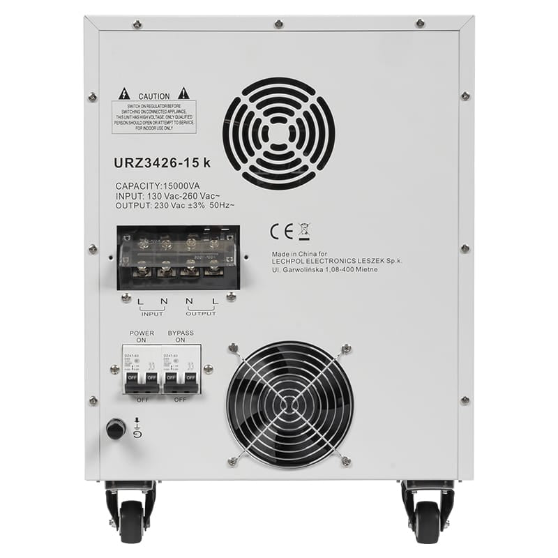 Kemot Stabilizator tensiune Stabilizator Tensiune Servomotor Kemot URZ3426-15K | 15KVA, Monofazat