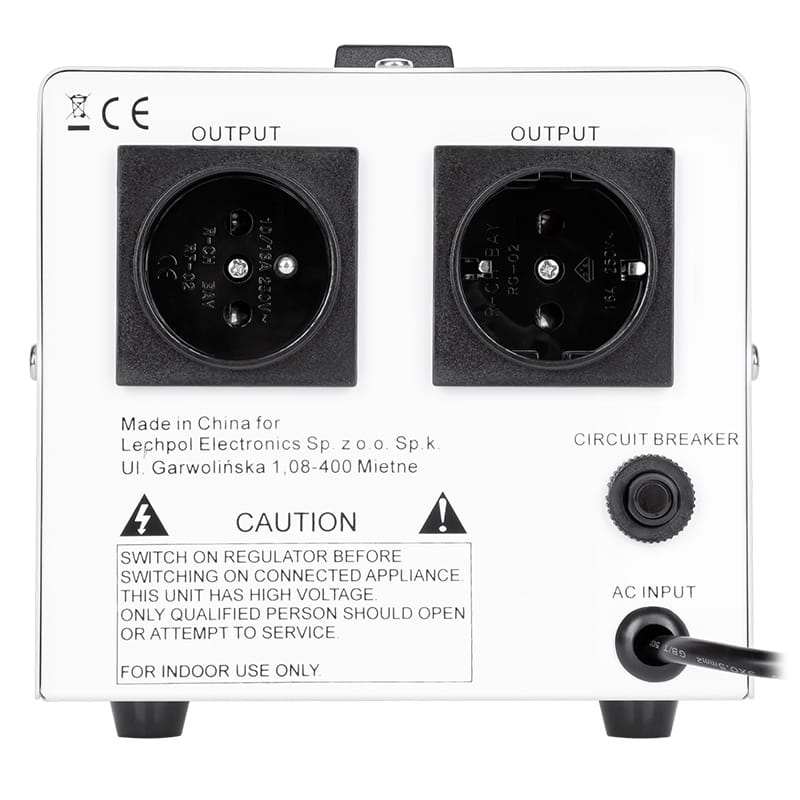 Kemot Stabilizator tensiune Stabilizator Tensiune Kemot URZ3426 | Servomotor, 1000VA, 230V, Protectie Supratensiune