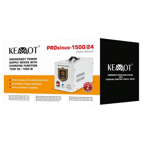 Kemot UPS centrale termice UPS Centrale Termice Kemot URZ3427 | Sinus Pur, 1500VA, 1050W, 24V