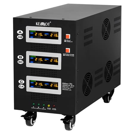 Kemot Stabilizator tensiune Stabilizator Tensiune Kemot URZ3437-30 | Trifazat, Servomotor, 30KVA