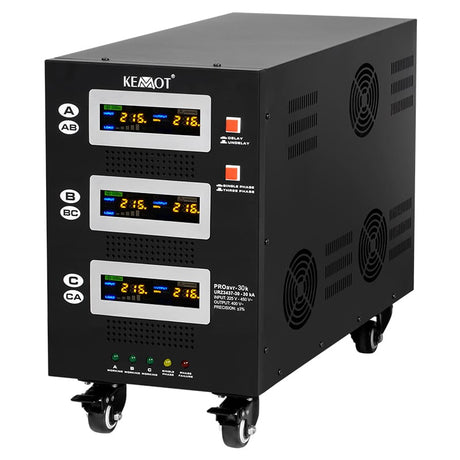 Kemot Stabilizator tensiune Stabilizator Tensiune Kemot URZ3437-30 | Trifazat, Servomotor, 30KVA
