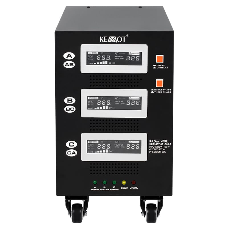 Kemot Stabilizator tensiune Stabilizator Tensiune Kemot URZ3437-30 | Trifazat, Servomotor, 30KVA