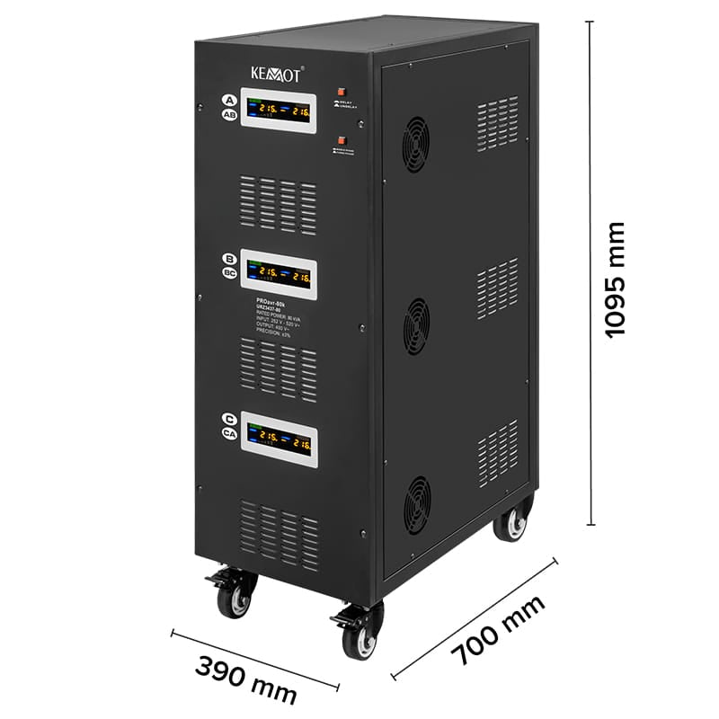 Kemot STABILIZATOR SERVOMOTOR TRIFAZAT 80KVA PROAVR-80K KEMOT