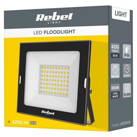 Rebel REFLECTOR LED 50W 6500K 230V REBEL