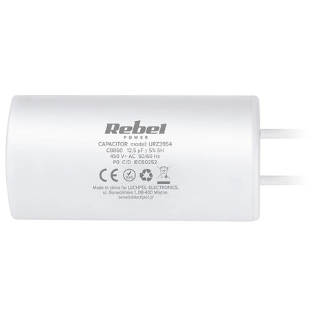Rebel CONDENSATOR MOTOR 12.5UF 450V REBEL