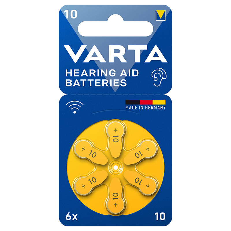 Varta BATERII AUDITIVE 10 BLISTER 6 VARTA
