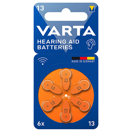 Varta BATERII AUDITIVE 13 BLISTER 6 VARTA
