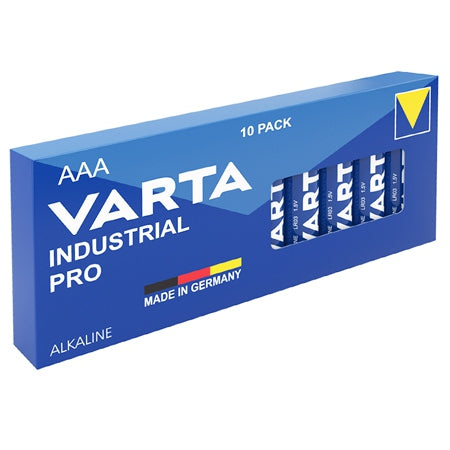 Varta SET 10 BATERII ALCALINE LR03 AAA INDUSTRIAL PRO VARTA