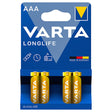 Varta BATERIE ALCALINA LONGLIFE LR03 BL 4BUC VARTA