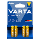 Varta BATERIE ALCALINA LONGLIFE LR03 BL 4BUC VARTA