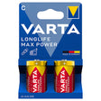 Varta BATERIE ALCALINA LR14 MAX POWER VARTA BLISTER 2 BUC