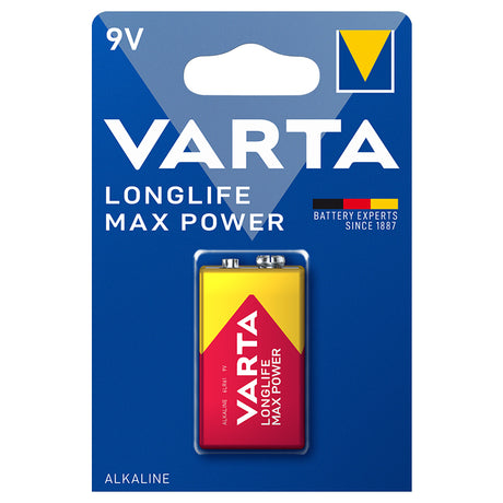 Varta BATERIE ALCALINA 9V MAX POWER VARTA BL 1BUC