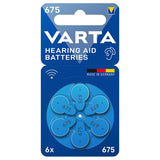 Varta BATERII AUDITIVE 675 BLISTER 6 VARTA