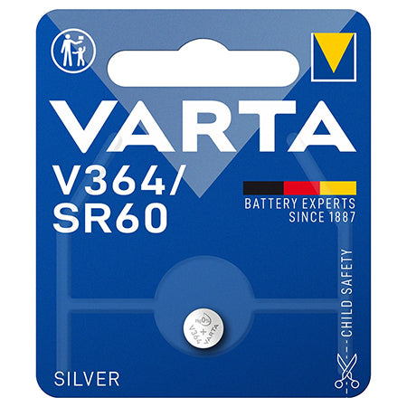 Varta BATERIE ARGINT AG1 SR621SW V364 BLISTER 1B VARTA