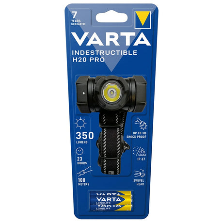 Varta LANTERNA FRONTALA H20 PRO LED 4W IP67 VARTA
