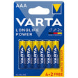 Varta BATERIE ALCALINA LONGLIFE POWER LR3 4+2 VARTA