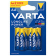Varta BATERIE ALCALINA LONGLIFE POWER LR6 4+2 VARTA