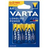 Varta BATERIE ALCALINA LONGLIFE POWER LR6 4+2 VARTA