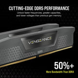 Corsair Memorie RAM Memorie RAM Corsair Vengeance CMK32GX5M2B6000Z38 | 32GB, DDR5, 6000MHz, Kit 2x16GB