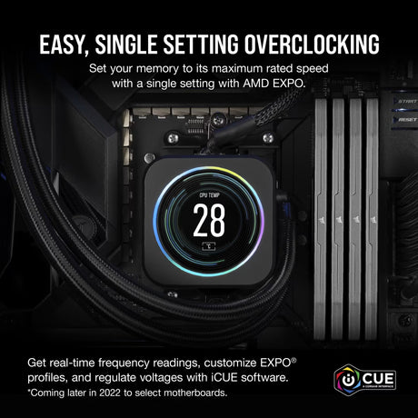 Corsair Memorie RAM Memorie RAM Corsair Vengeance CMK32GX5M2B6000Z38 | 32GB, DDR5, 6000MHz, Kit 2x16GB