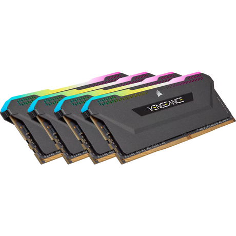 Corsair Memorie RAM Memorie RAM Corsair Vengeance RGB CMH32GX4M4E3200C16 | 32GB, DDR4, 3200MHz, RGB