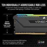 Corsair Memorie RAM Memorie RAM Corsair Vengeance RGB CMH32GX4M4E3200C16 | 32GB, DDR4, 3200MHz, RGB