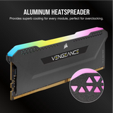 Corsair Memorie RAM Memorie RAM Corsair Vengeance RGB CMH32GX4M4E3200C16 | 32GB, DDR4, 3200MHz, RGB
