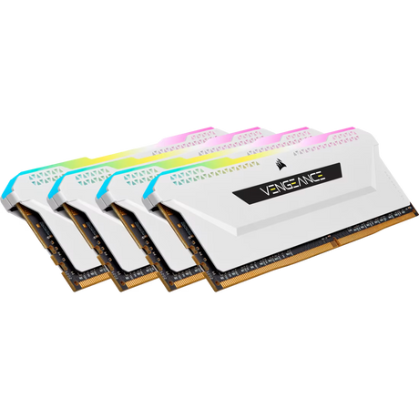 Corsair Memorie RAM Memorie RAM Corsair Vengeance RGB CMH32GX4M4E3200C16W | 32GB, DDR4, 3200MHz, White
