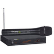 Ibiza Sound Set Microfon Wireless Ibiza Sound 207,5 MHz cu Receptor, FM, pentru Karaoke si Prezentari