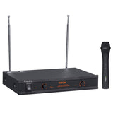 Ibiza Sound Set Microfon Wireless Ibiza Sound cu Receptor, 1 Microfon de Mana, 203.5/207.5 MHz, Functie Silentios