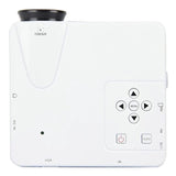 LTC Mini Videoproiector LED LTC 640x480, USB/HDMI/VGA, Telecomandă, Alimentare 230V/12V, Silențios