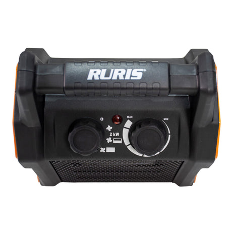 Ruris Aeroterma electrica Aeroterma electrica RURIS Vulcano 200S | 2000 W, Debit de aer 139mc/oră, 220-240V~50Hz