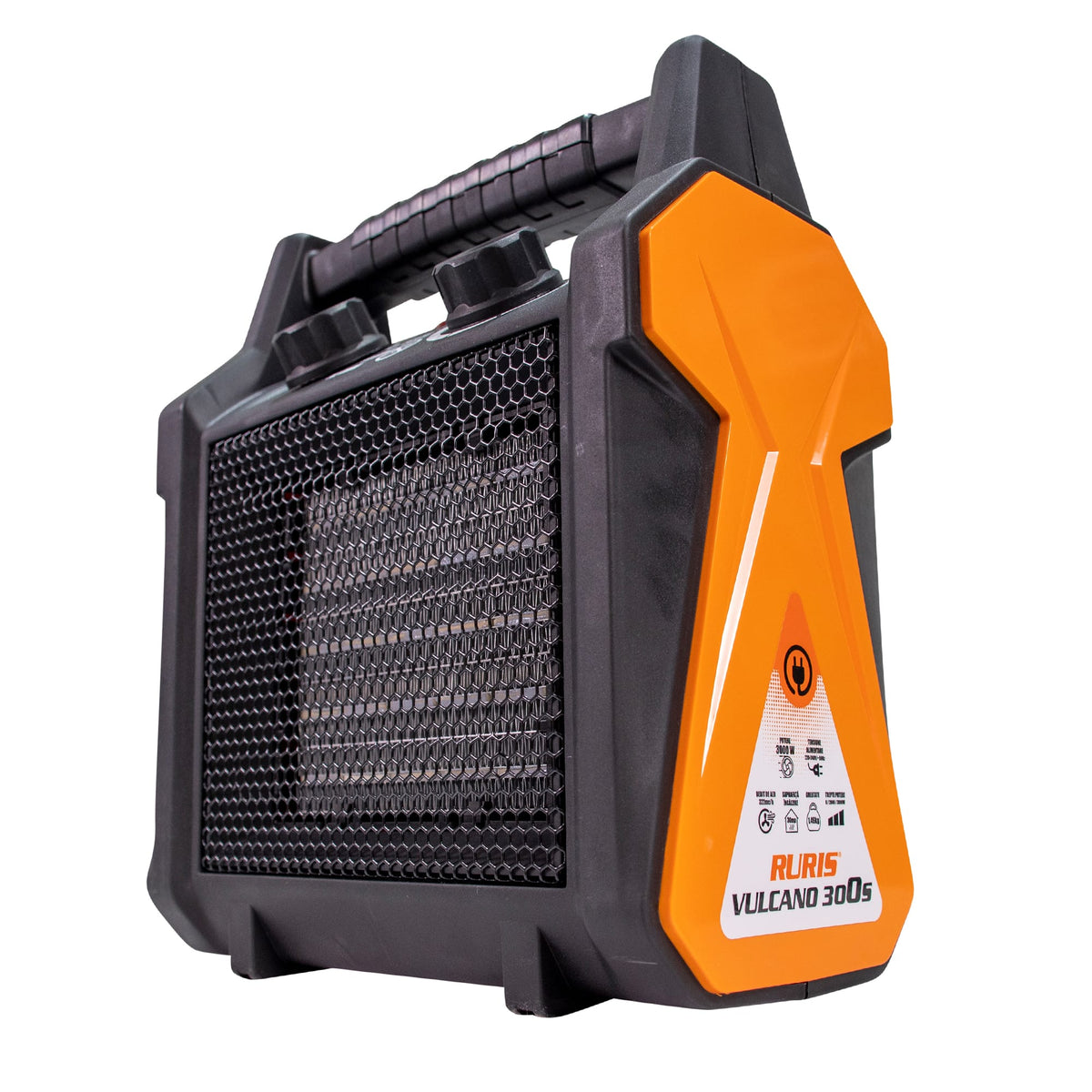 Ruris Aeroterma electrica Aeroterma electrica RURIS Vulcano 300S | 3000 W, Debit de aer 322mc/ora, 220-240V~50Hz