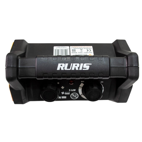 Ruris Aeroterma electrica Aeroterma electrica RURIS Vulcano 300S | 3000 W, Debit de aer 322mc/ora, 220-240V~50Hz