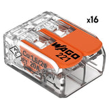 Lechpol CLEME WAGO SLIM MYF 2X4MM2 SET 16 BUC