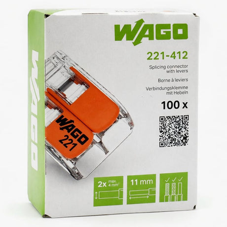 Lechpol CLEME WAGO SLIM MYF 2X4MM2 SET 100 BUC