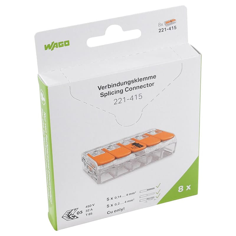 Lechpol CLEME WAGO SLIM MYF 5X4MM2 SET 8 BUC