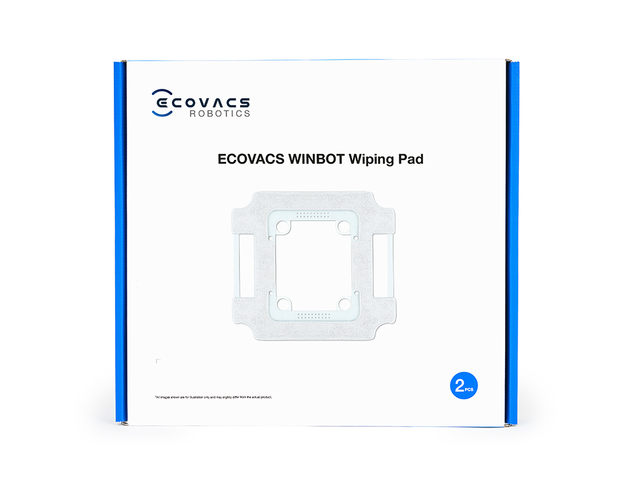 Set 2 rezerve din microfibra cu suport Ecovacscompatibil WINBOT W3 Family