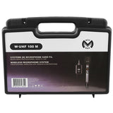 Mac Mah Set microfon wireless UHF Mac Mah W-UHF 100 M, receptor cu baterie reîncărcabilă, 2x16 canale, 660-690 MHz