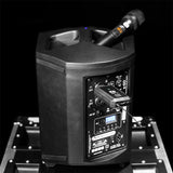 Mac Mah Set microfon wireless UHF Mac Mah W-UHF 100 M, receptor cu baterie reîncărcabilă, 2x16 canale, 660-690 MHz