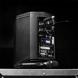 Mac Mah Set microfon wireless UHF Mac Mah W-UHF 100 M, receptor cu baterie reîncărcabilă, 2x16 canale, 660-690 MHz