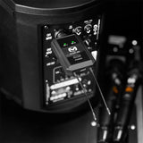 Mac Mah Set 2 Microfoane Wireless UHF Mac Mah W UHF 200 M, 2 Canale, 660-690 MHz, Receptor Plug-in, 80 m, Reincarcabil